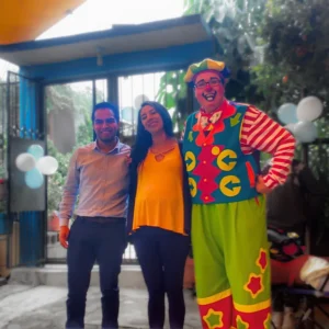 Payasos y animación para baby shower en Nezahualcóyotl